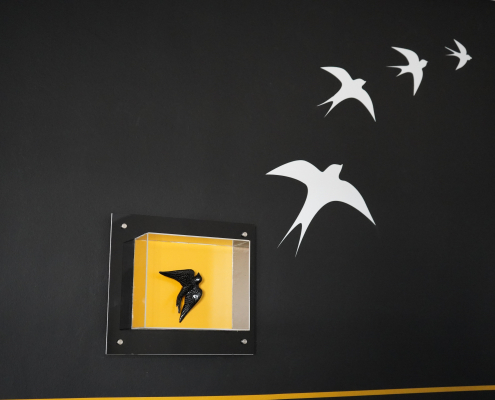 Vinyl wall art bloemfontein office Vinyl wall art bloemfontein office designed, printed, manufactured and installed by Wrapit Signs